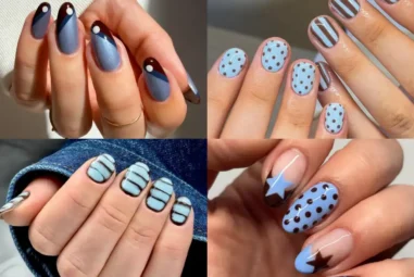 Blue and Brown Nail Inspo: 27 Chic Designs to Try